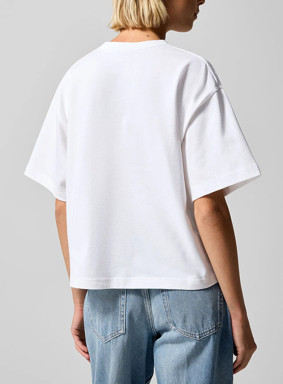 Logo cropped T-shirt
