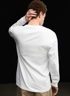 Logo pocket long-sleeve T-shirt