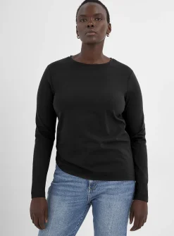 Long-sleeve Supima® cotton T-shirt