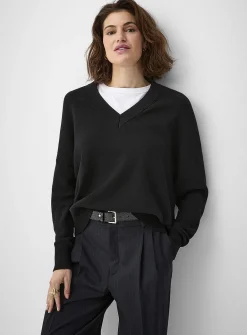 Loose pure cotton sweater