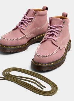 Lowell Chukka dusty pink boots
