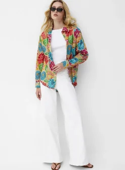 Lush bloom loose shirt