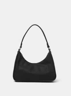 Luxurious fabric shoulder bag