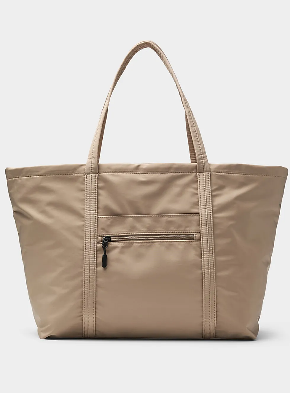 Luxury fabric weekender bag