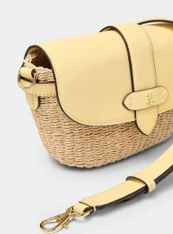 Lynden basketweave small shoulder bag