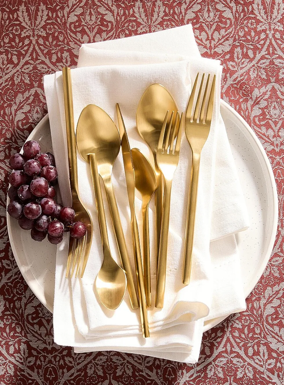 Maison gold stainless 18/10 steel utensils