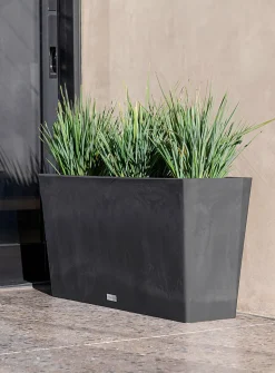 Marble prism planter