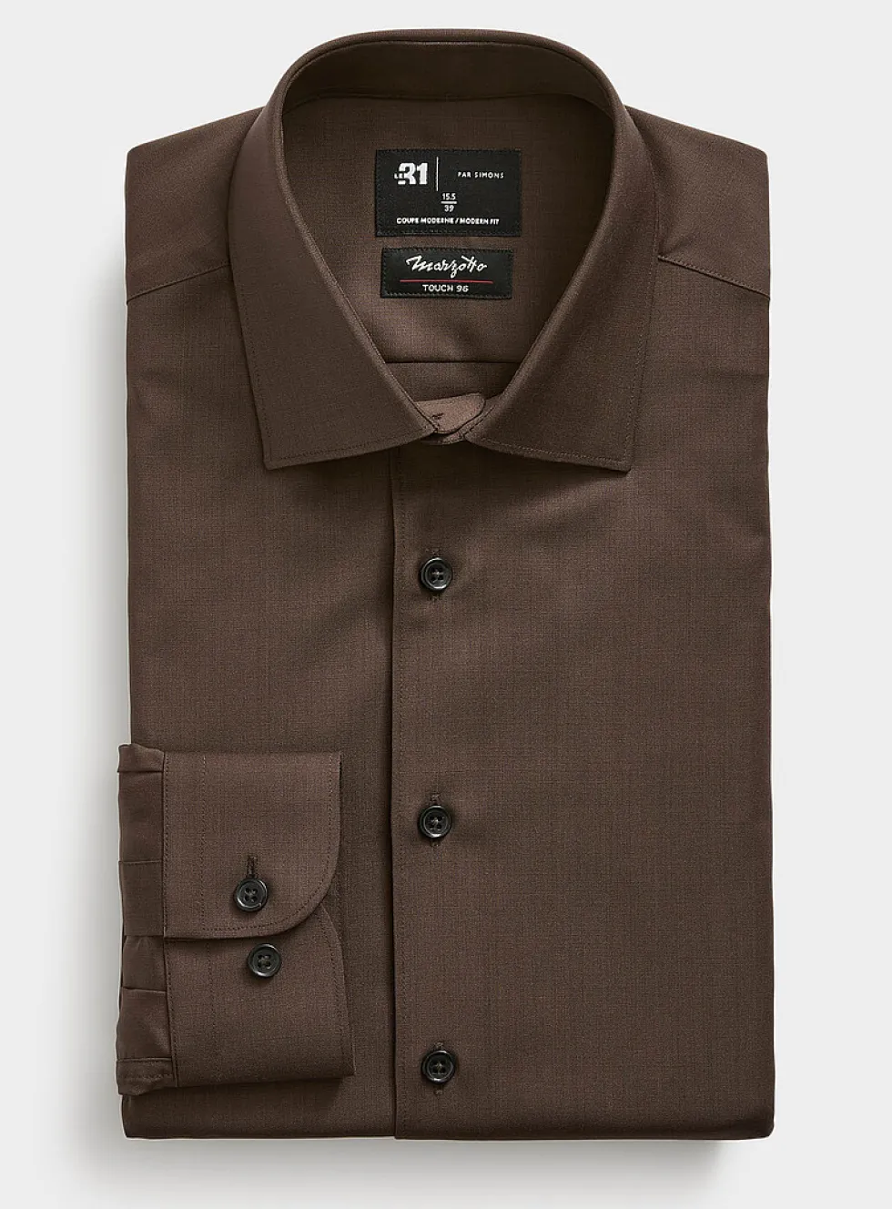 Marzotto Touch 96 pure wool shirt