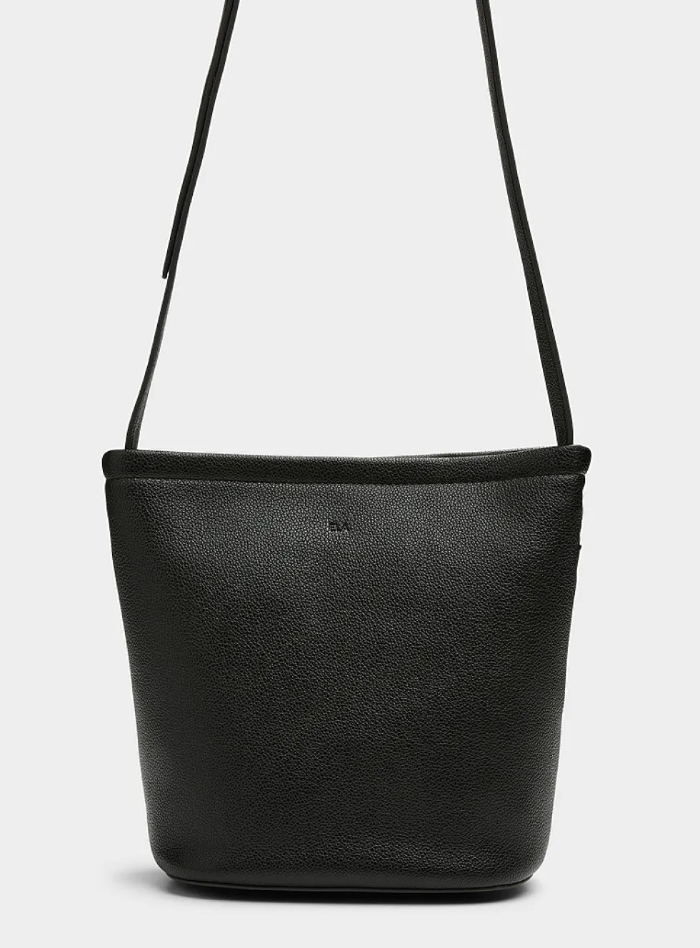Mia small textured bucket bag