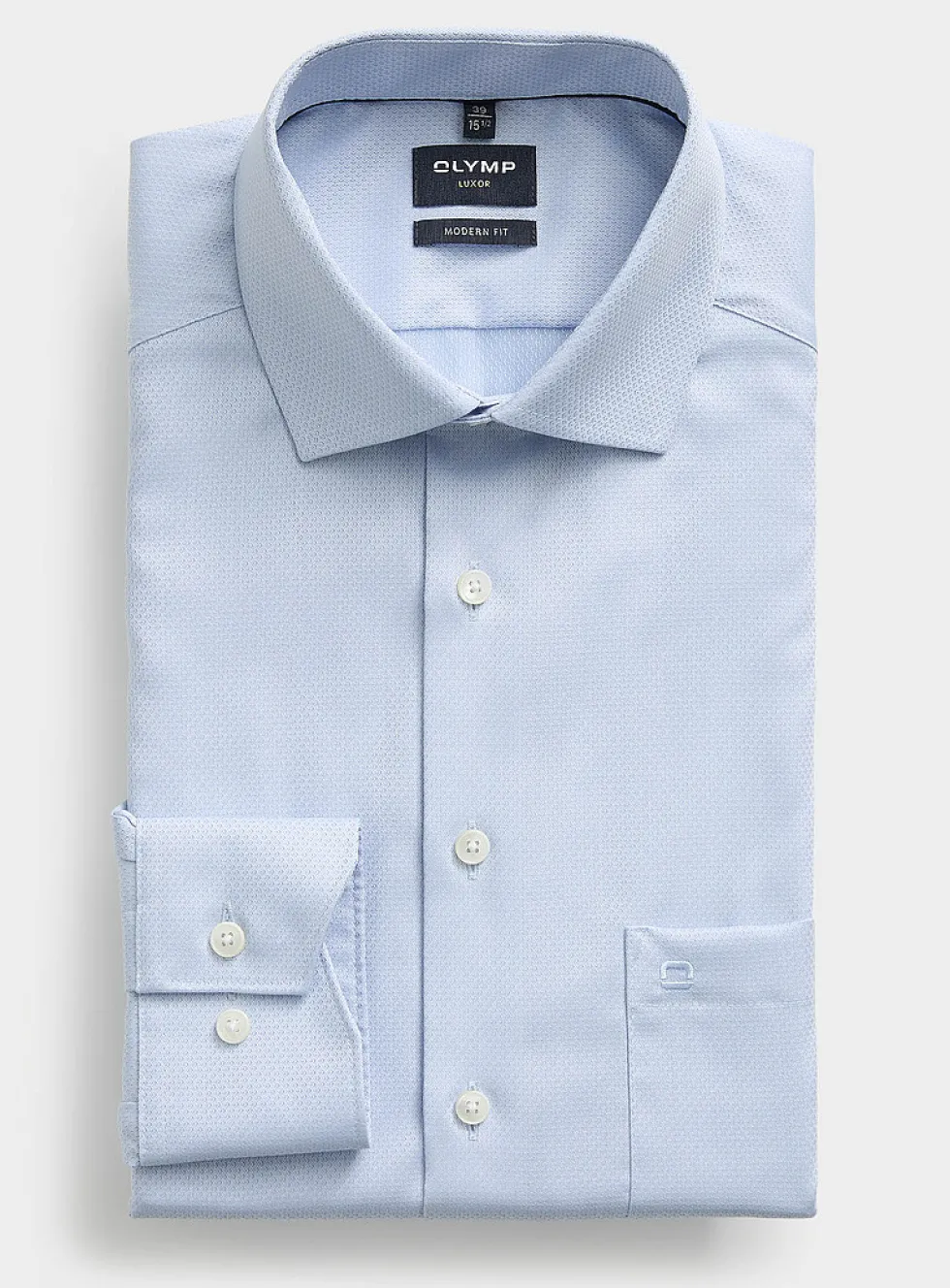 Micro-diamond jacquard shirt