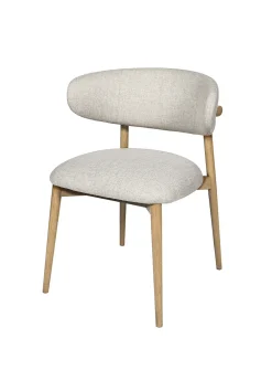 Milo curved back dining room chairs
