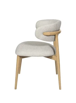Milo curved back dining room chairs