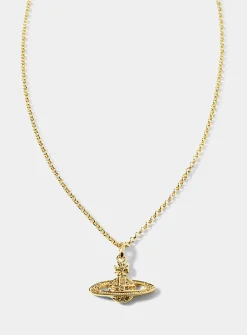 Mini bas relief pendant necklace