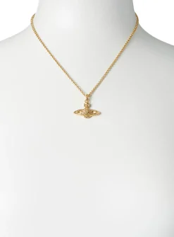 Mini bas relief pendant necklace