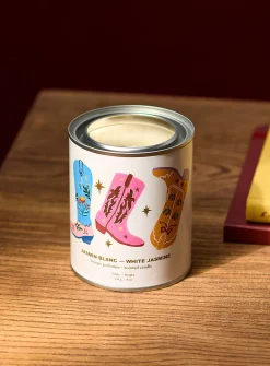 Mini paint can scented candle