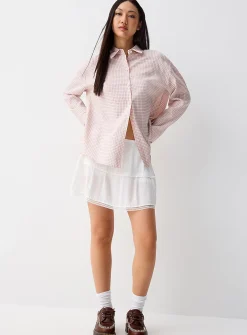 Mini-check shirt