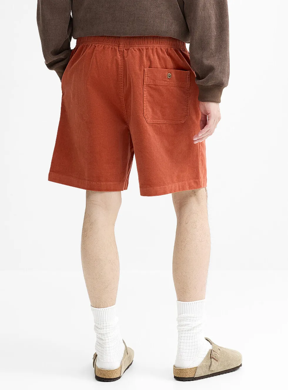 Mini-corduroy easy short