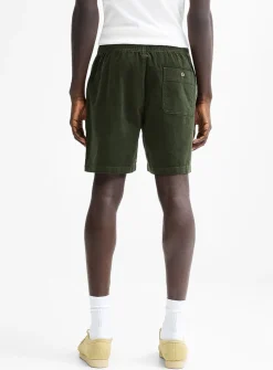 Mini-corduroy easy short