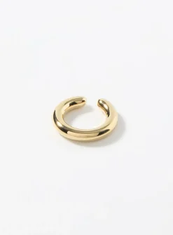 Minimalist gold ear cuff