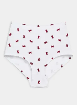 Minimalist high-waist boyshort