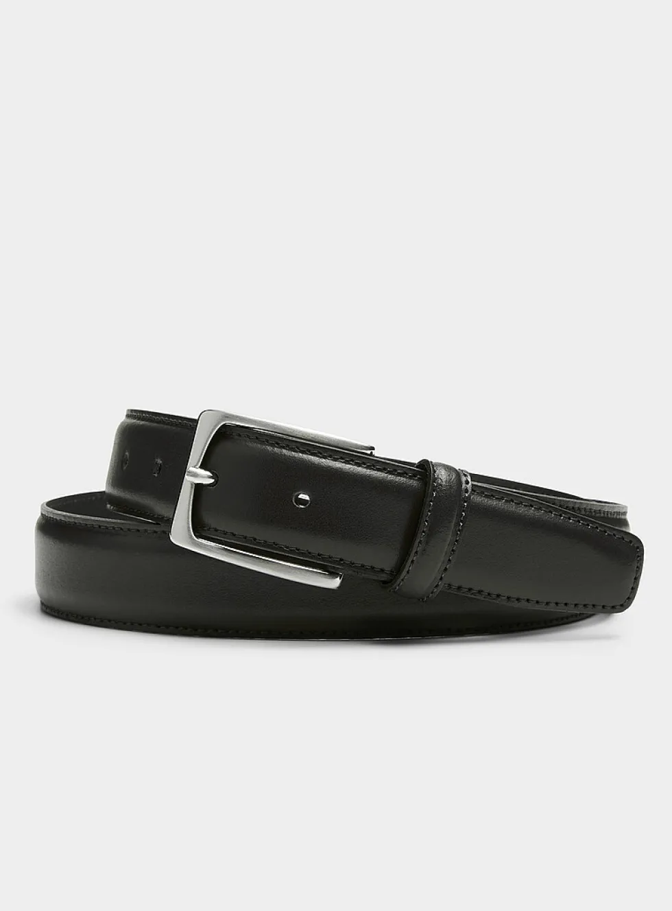 Minimalist Italian leather belt