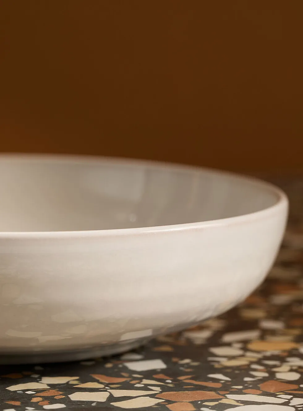 Minimalist pasta bowl