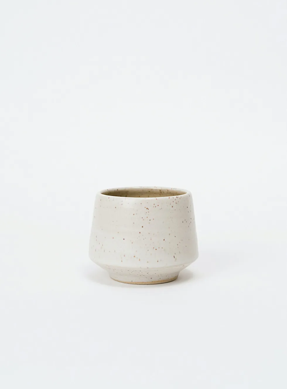 Minimalist stoneware tumbler