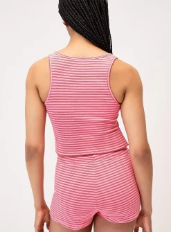 Mixed stripes micro-short