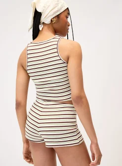 Mixed stripes micro-short