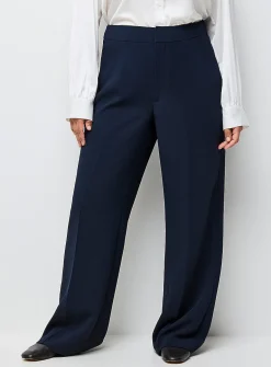 Moderne textured crepe pant