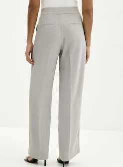 Moderne textured crepe pant