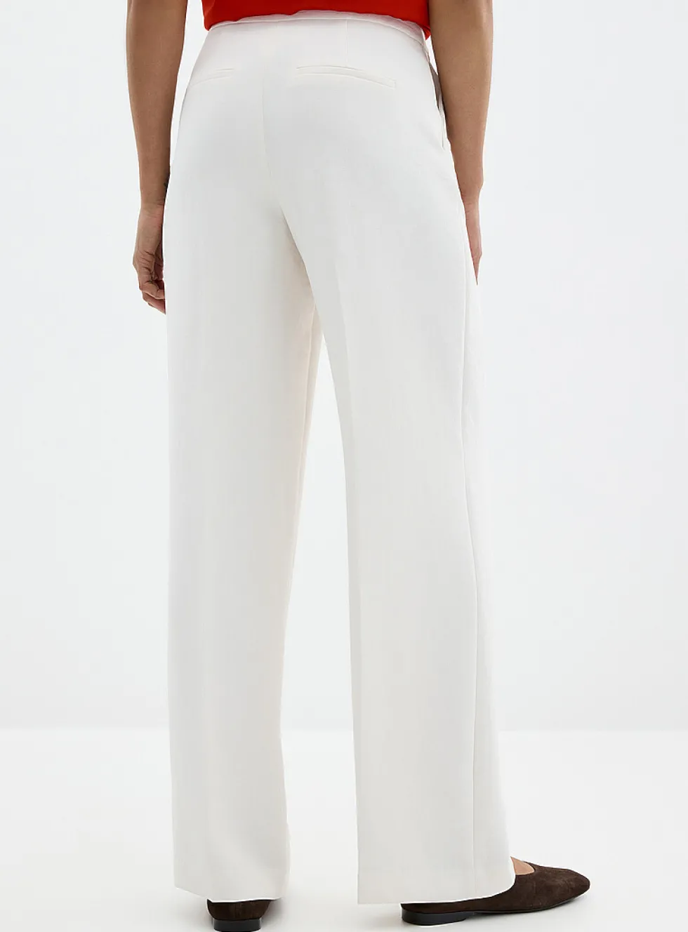 Moderne textured crepe pant