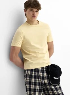 Monochrome ringer T-shirt