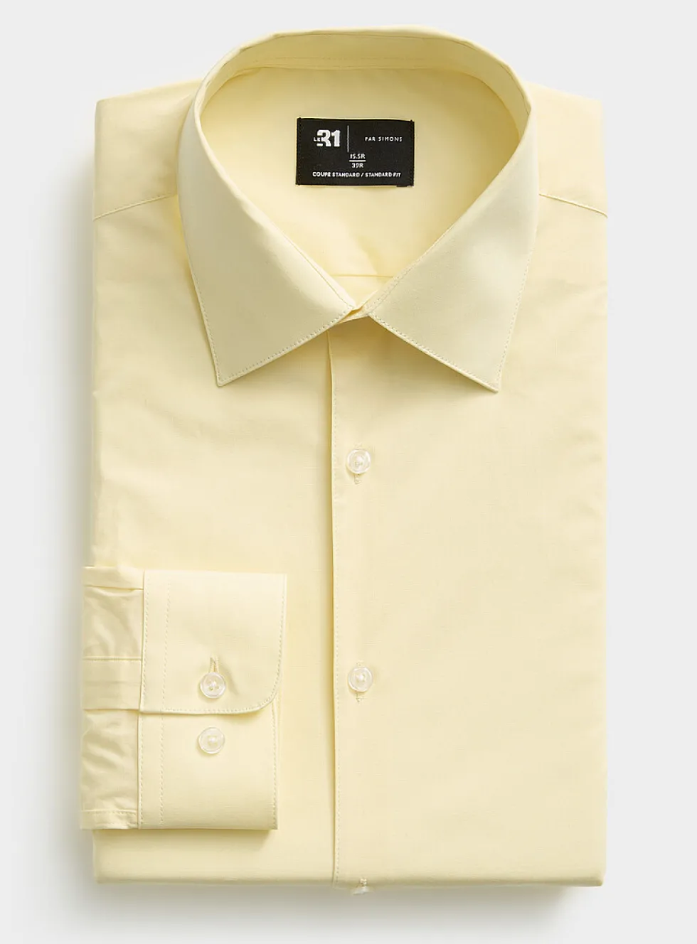 Monochrome stretch shirt