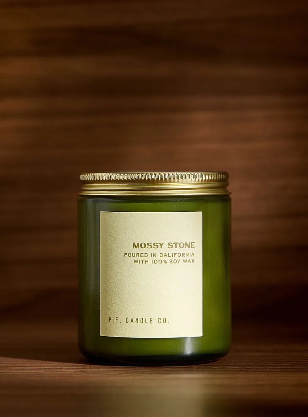 Mossy stone scented candle
