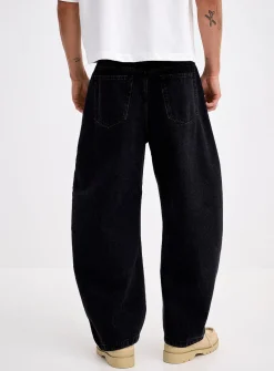 Muted-black jean