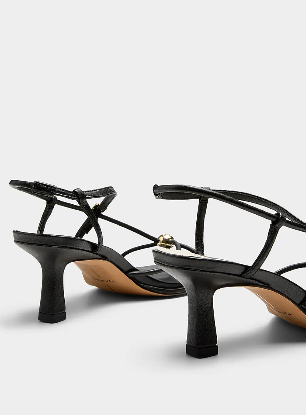 Mylee golden bead straps sandals