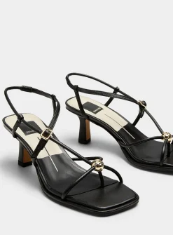 Mylee golden bead straps sandals