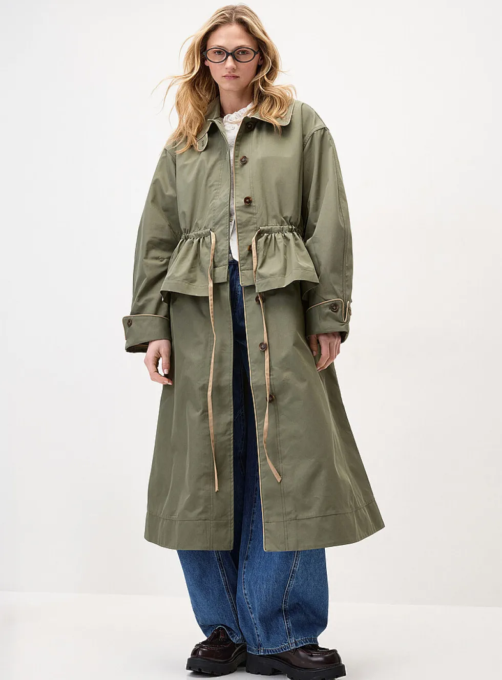 Myrtle 2-in-1 trench coat