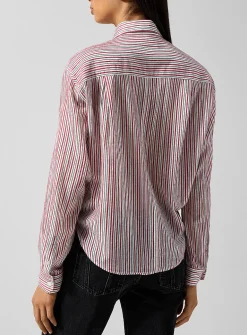 Nath tie-up cotton voile blouse