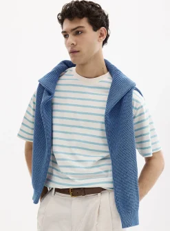 Nautical stripe tee