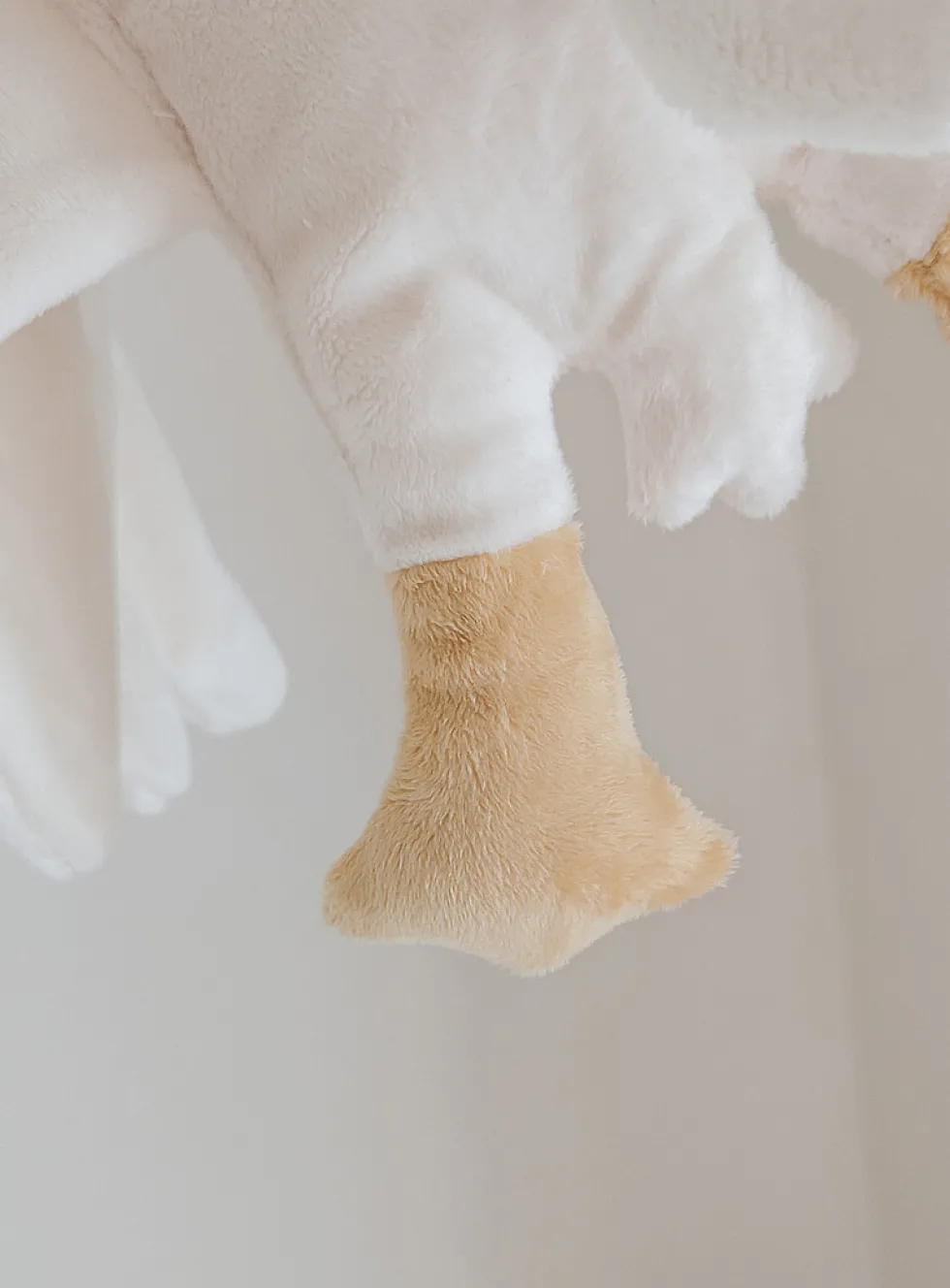 Odile the goose comforter