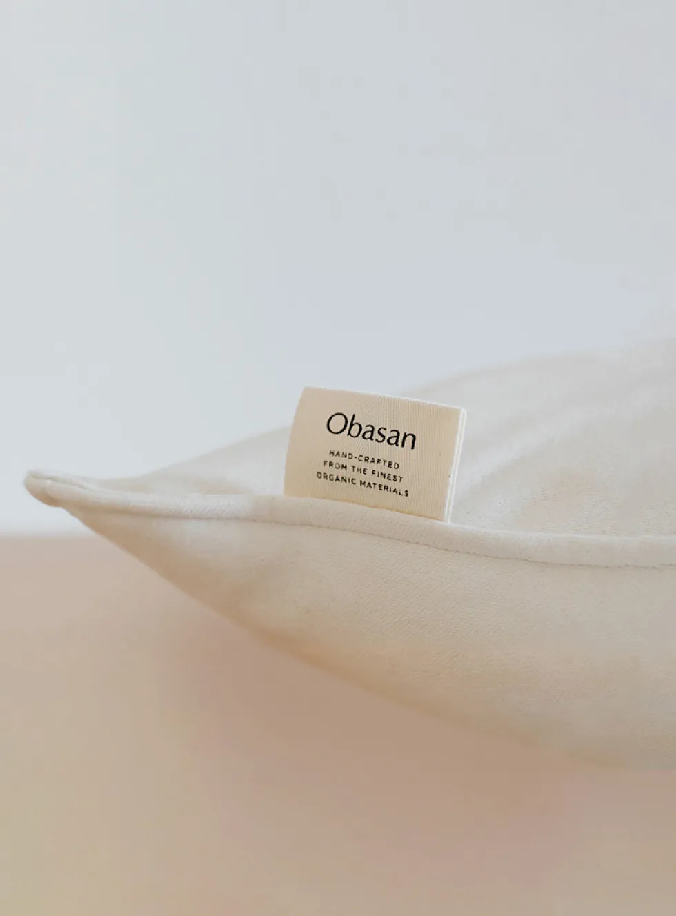 Organic cotton and latex pillow