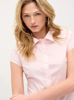 Organic cotton poplin shirt