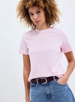 Organic cotton striped T-shirt