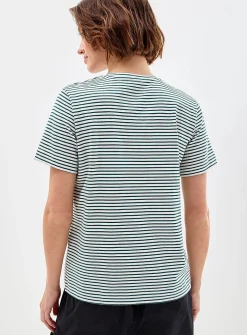Organic cotton striped T-shirt