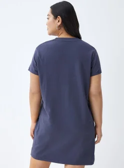 Organic cotton T-shirt dress