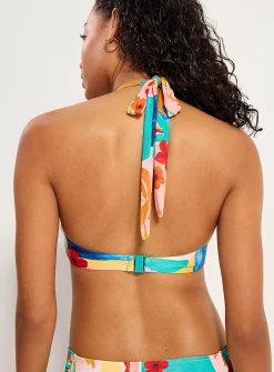 O-ring halter bralette