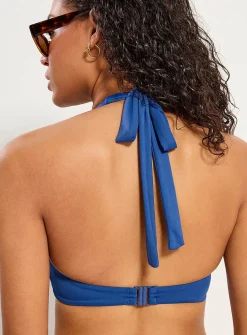 O-ring halter bralette