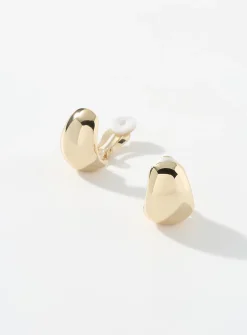 Oval wide half-hoops